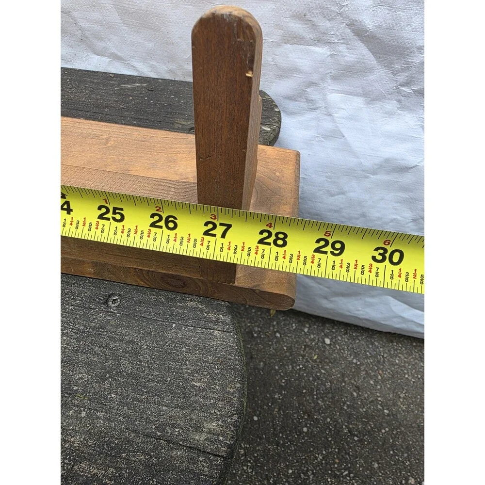 Vintage Country Pine Wooden Wall Shelf 30